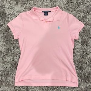 Ralph Lauren Livht pink polo